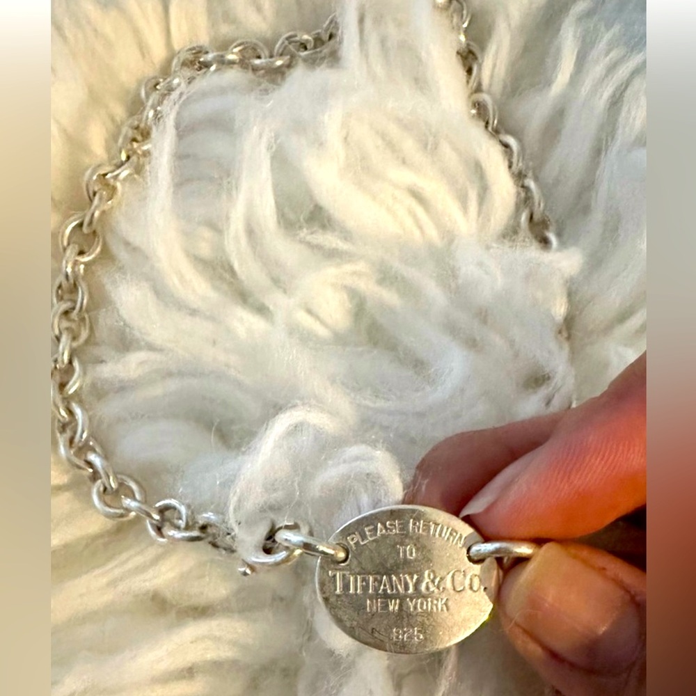 Tiffany necklace and bracelet